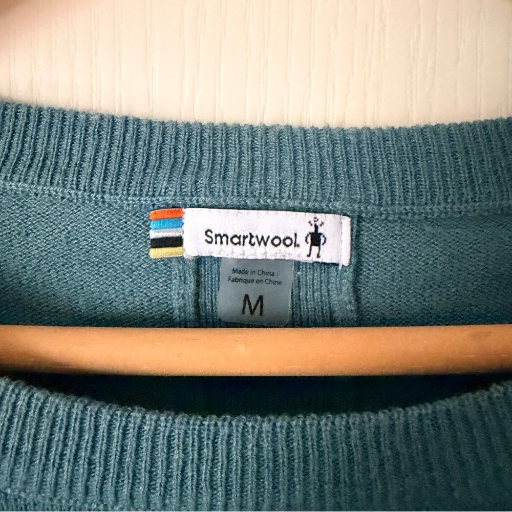 SmartWool Shadow Pine Needlepoint Crew Neck Sweat… - image 3